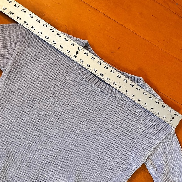 Lavender Chenille Sweater - Picture 3 of 7